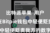 比特派苹果  用户不错在Bitpie钱包中轻便贬责我方的数字资产