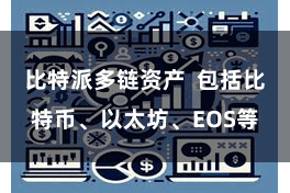 比特派多链资产  包括比特币、以太坊、EOS等