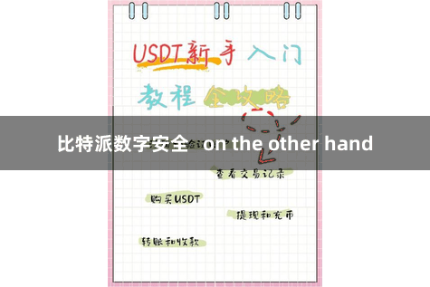 比特派数字安全   on the other hand